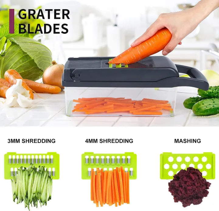 Vegetable cutter - Chopper - Multifunctional Fruit cutter